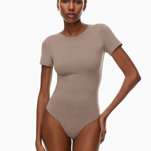 Aritzia Tan Bodysuit